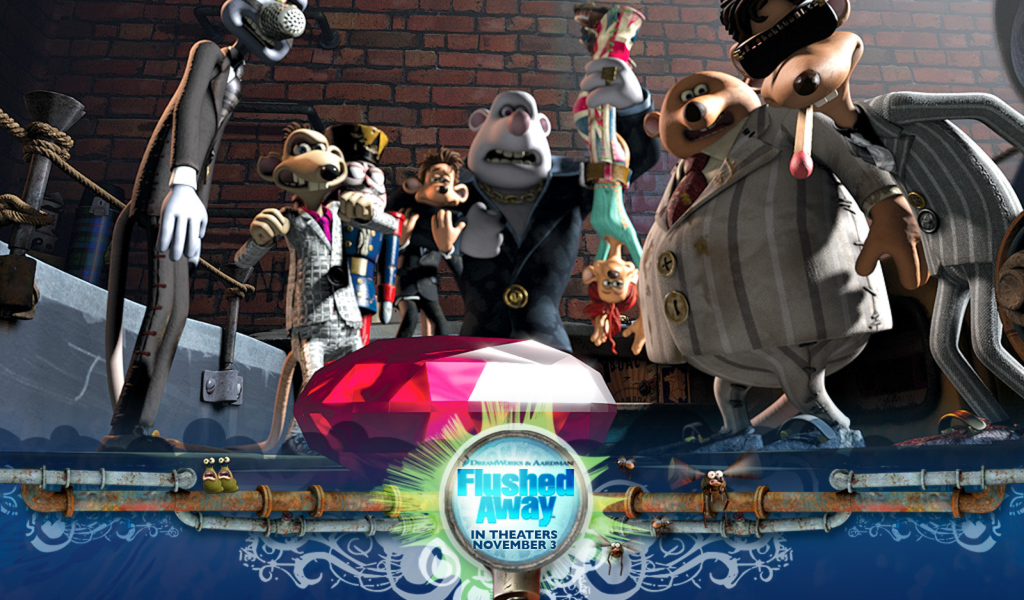 Смывайся / Flushed Away