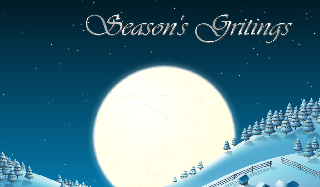 Огромная луна / Рождество