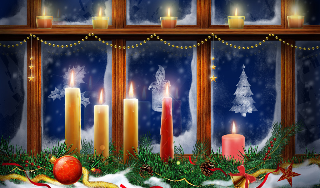 Рождественские свечи