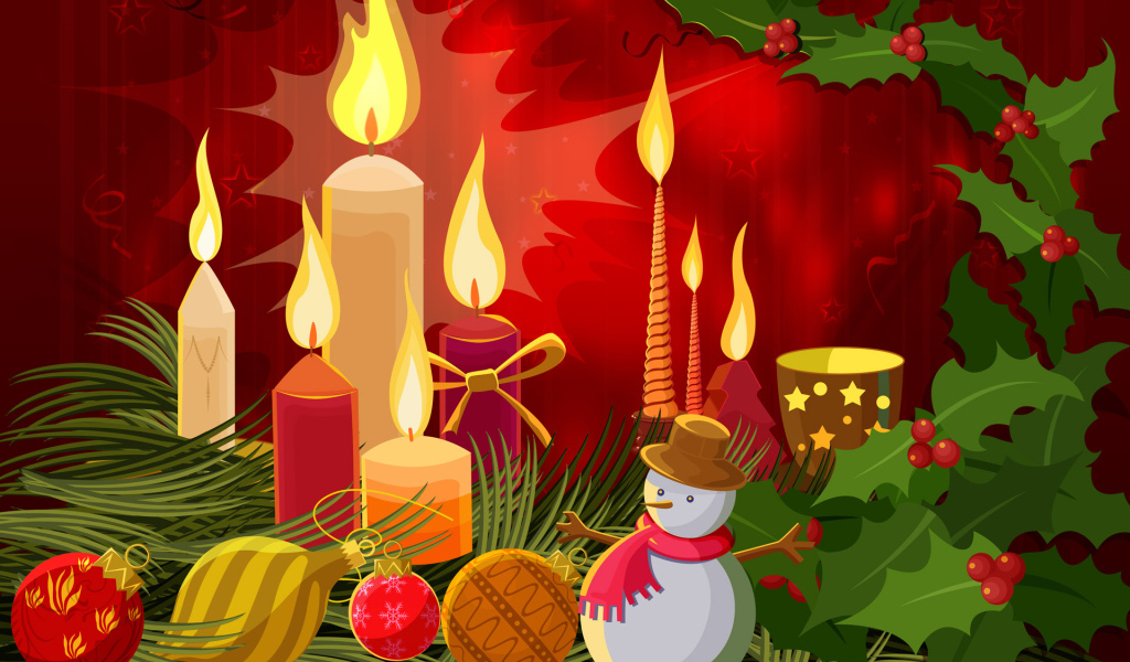 Рождественская картинка