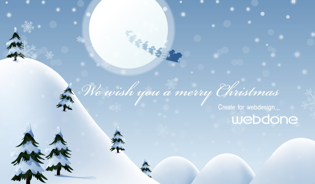 Поздравление с праздником / Рождество