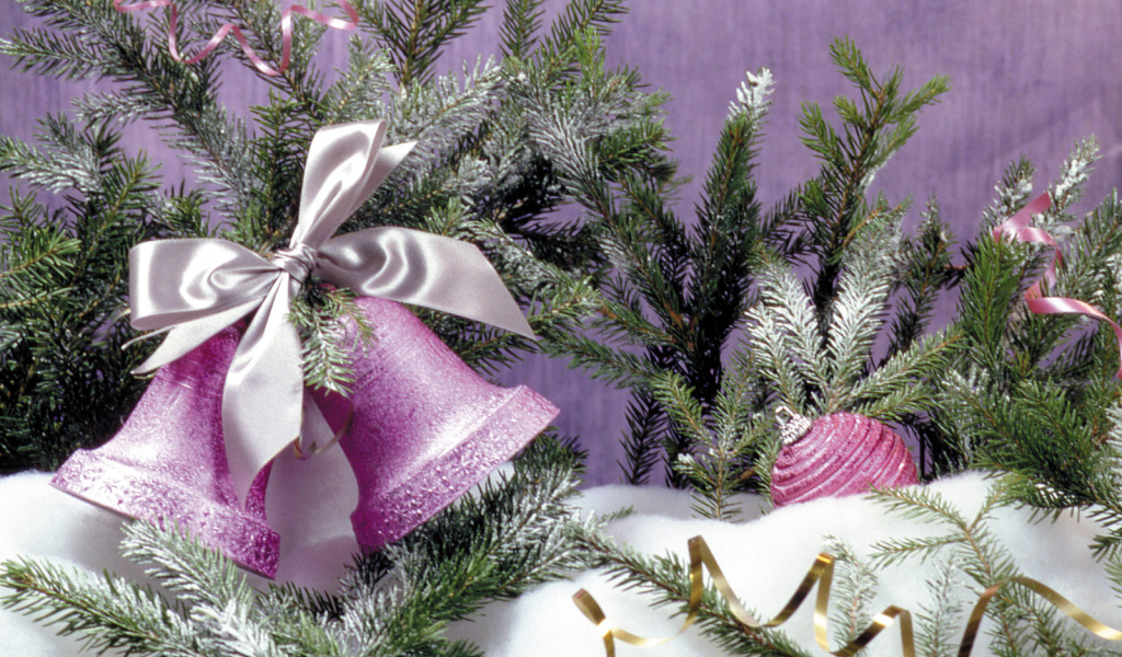 Фиолетовые колокольчики / Рождество