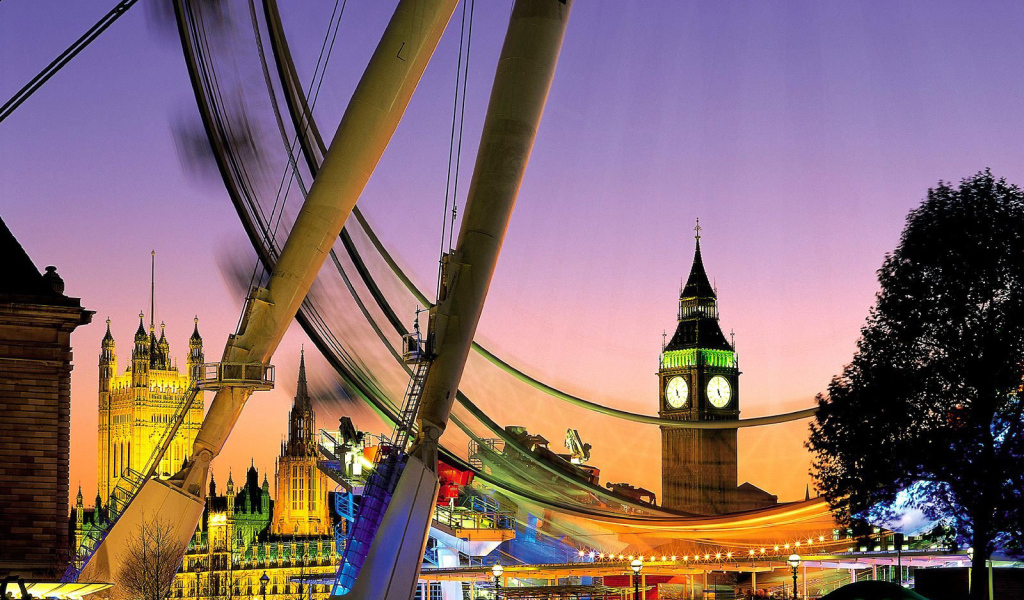 Колесо обозрения London Eye