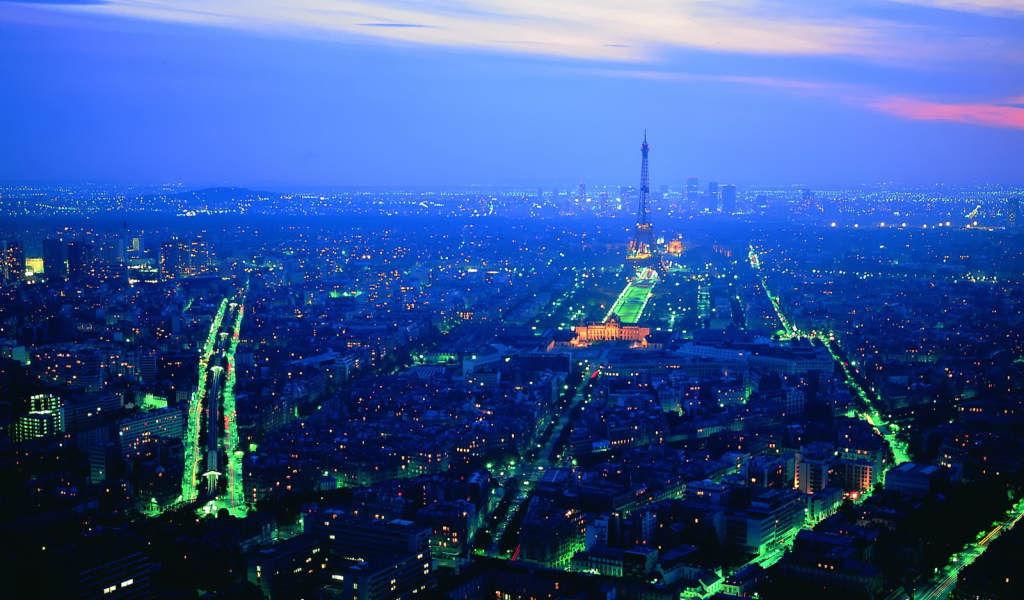 Париж сверху