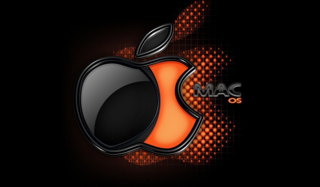 Оранжевый Mac   Apple