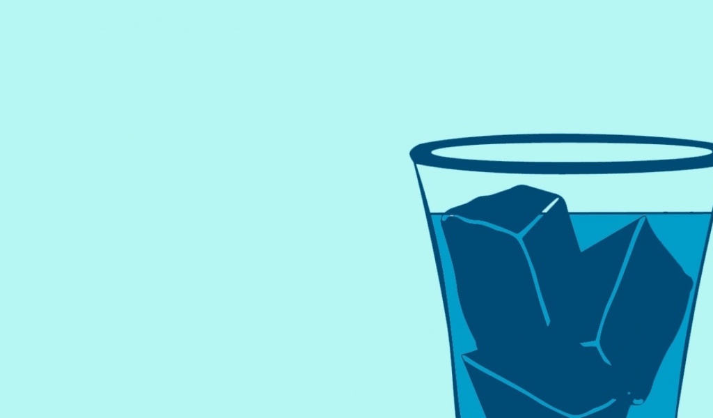 Холодная чистая вода