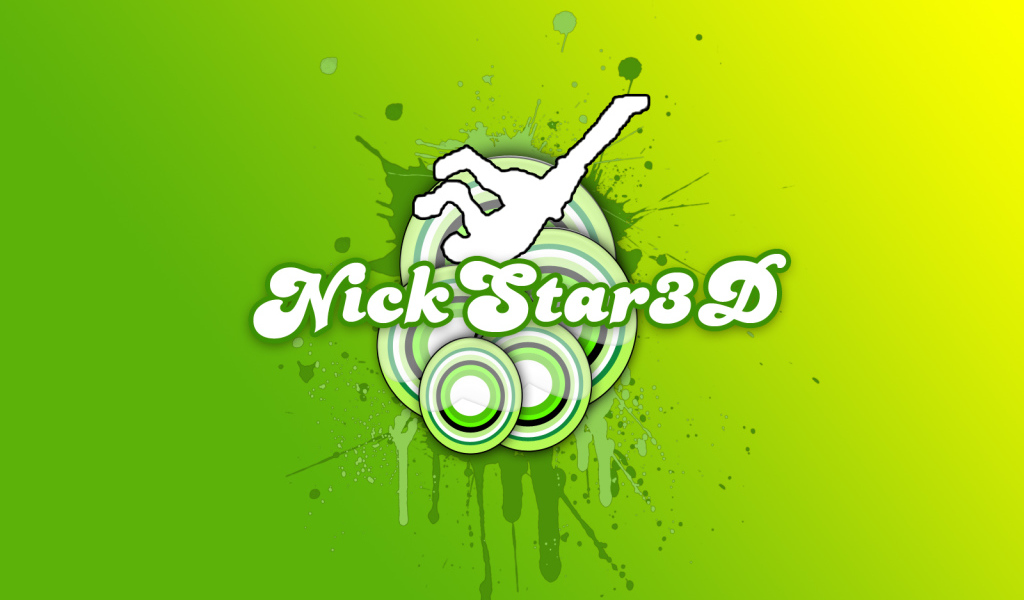 Зеленая клякса