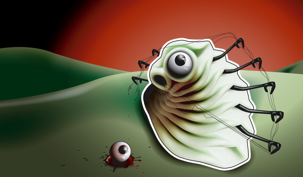 Слетевшее с катушек насекомое