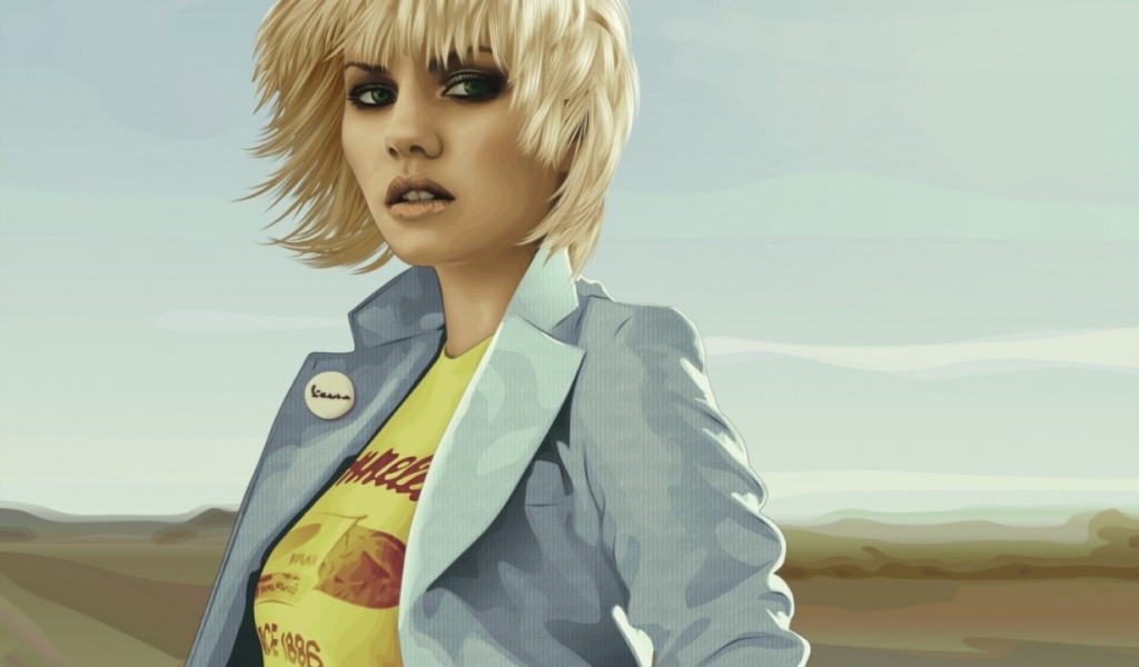 Девочка с открытки