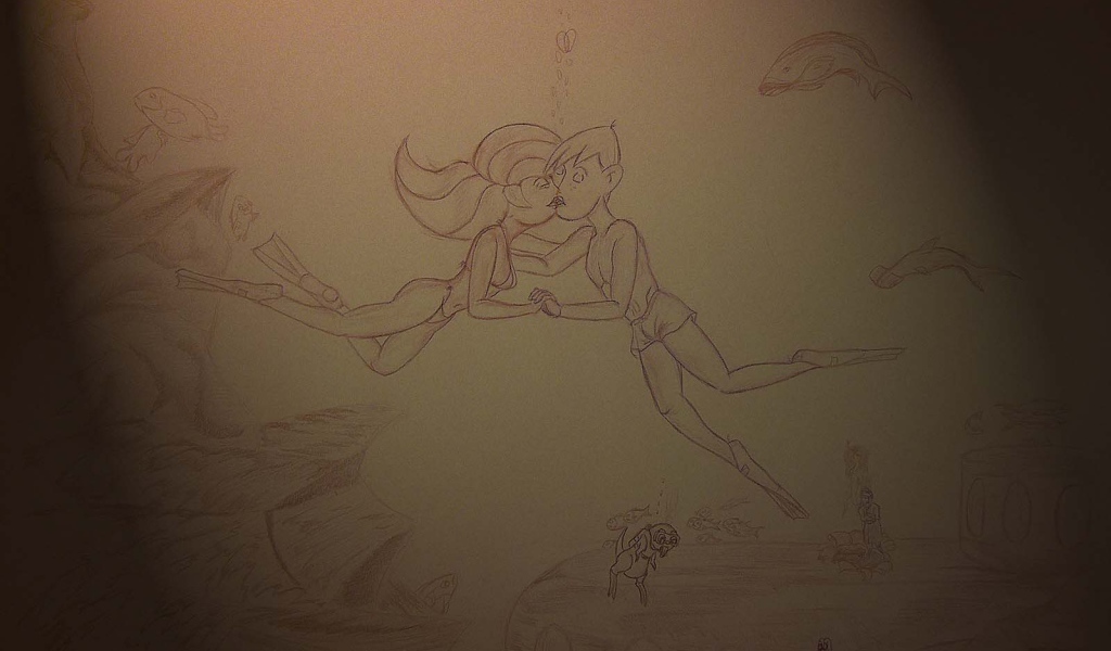 Подводный поцелуй