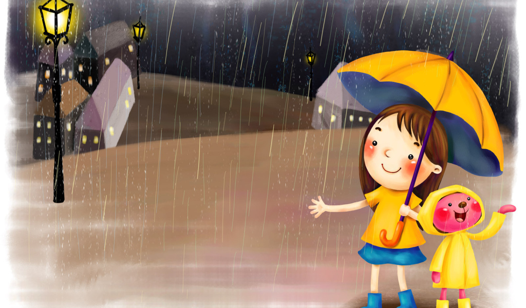 Прогулка под дождем