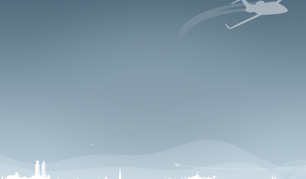 Полет над городом