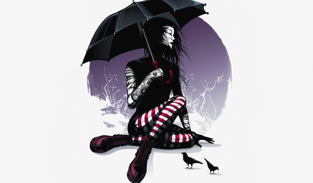 Готичная девушка