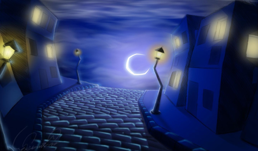 Ночь в городе