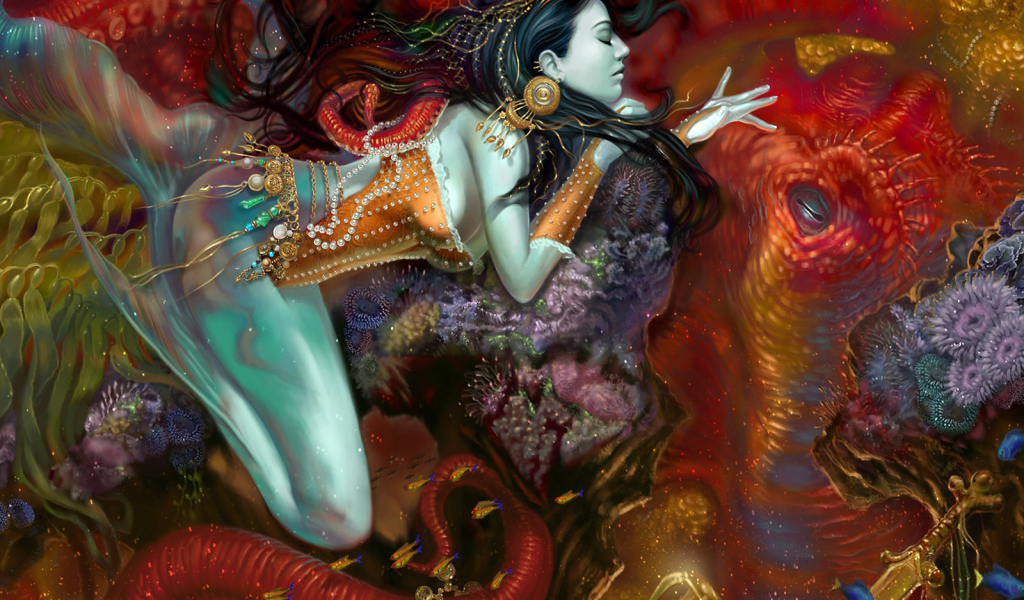 Сказочная русалка