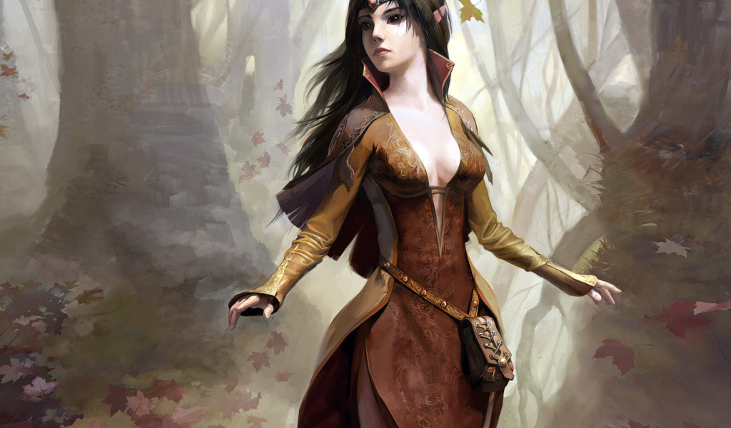 Лесная красавица