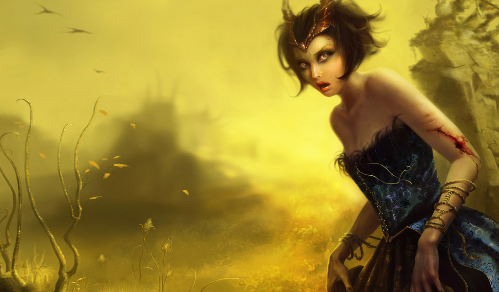 Девушка адских кровей