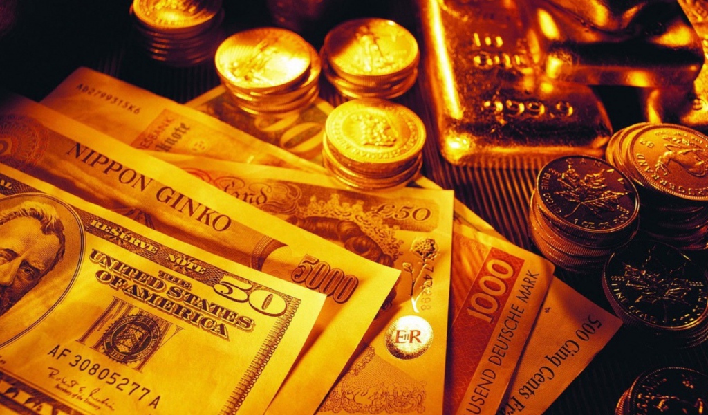 Наличные и золото