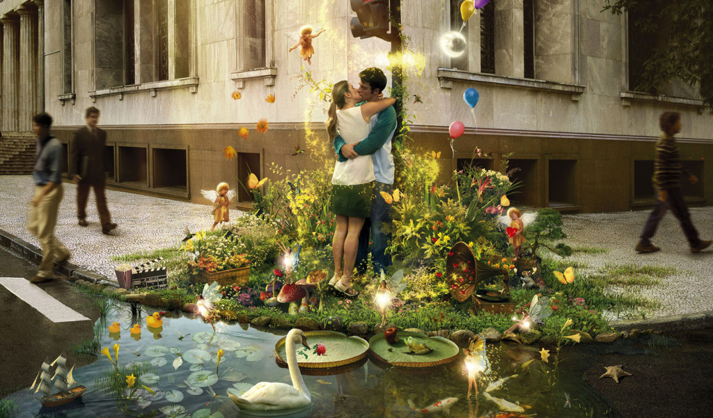 Красочная любовь