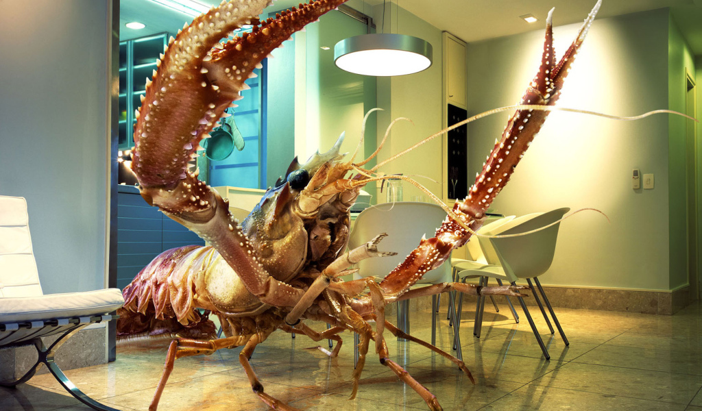 Огромный рак