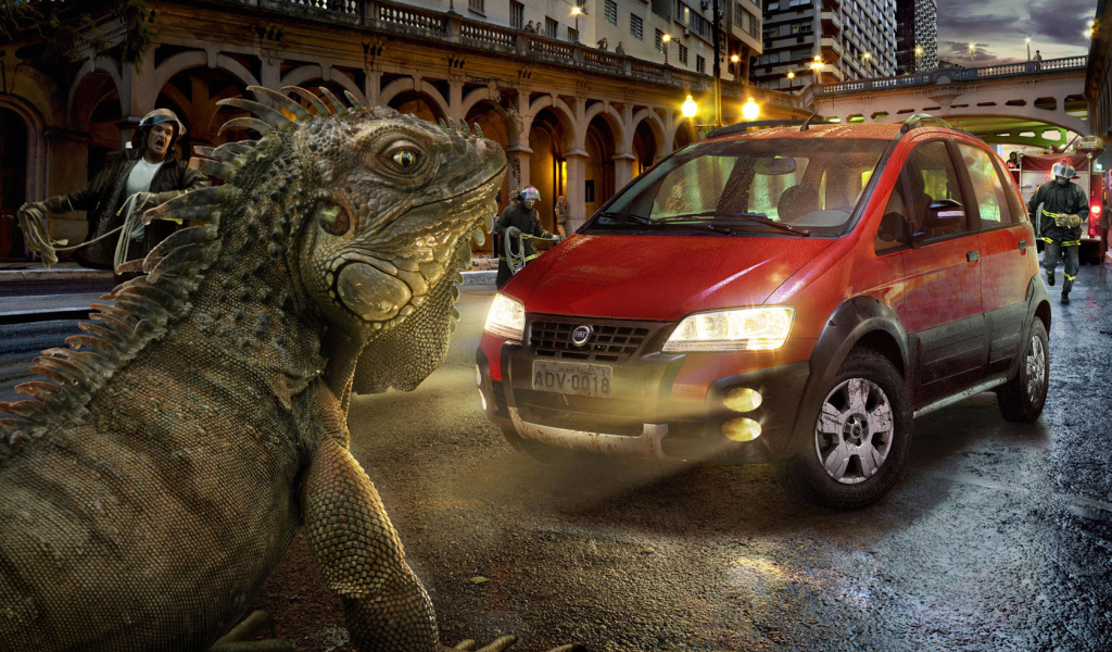 Ящерица мутант