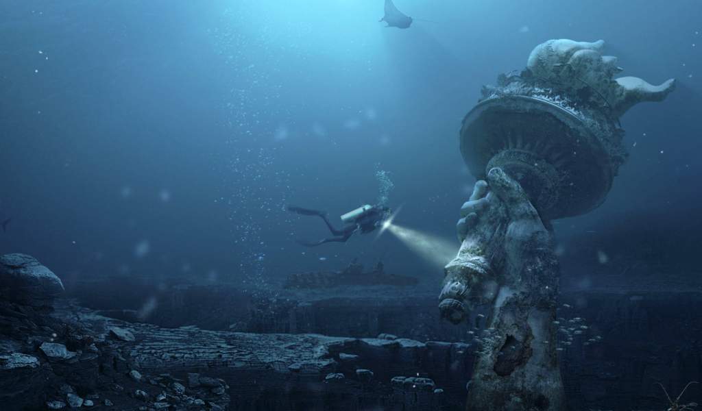 Статуя подводной свободы