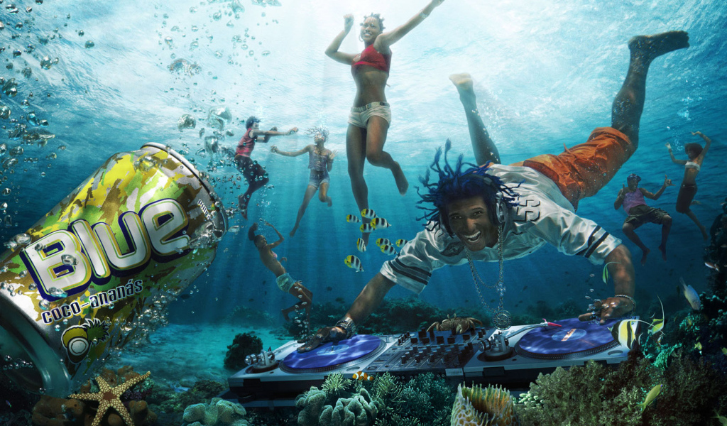 The underwater DJ