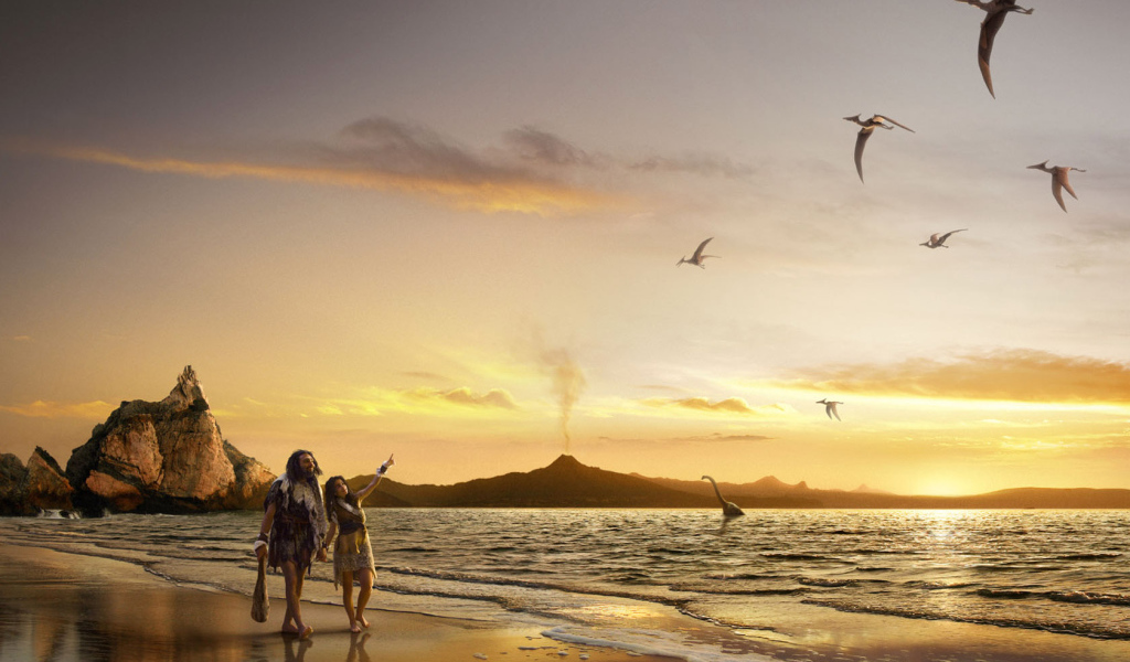 Прогулка на пляже