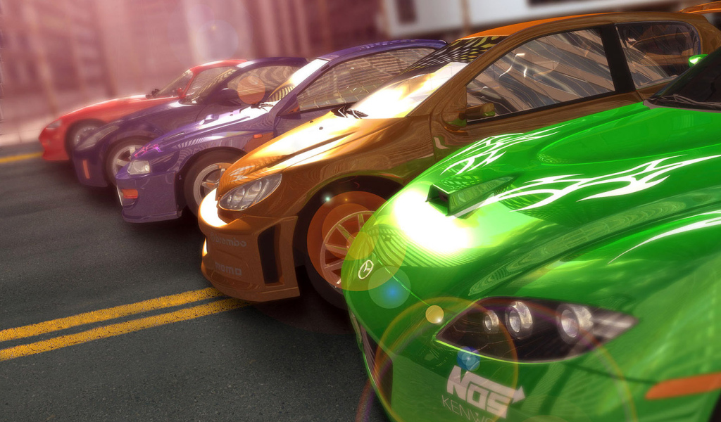 Авто на старте