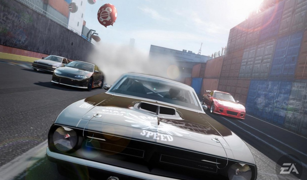 Мощная тачка из игры NFS Pro street