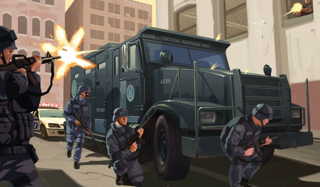 Спецназ в игре Gta 4