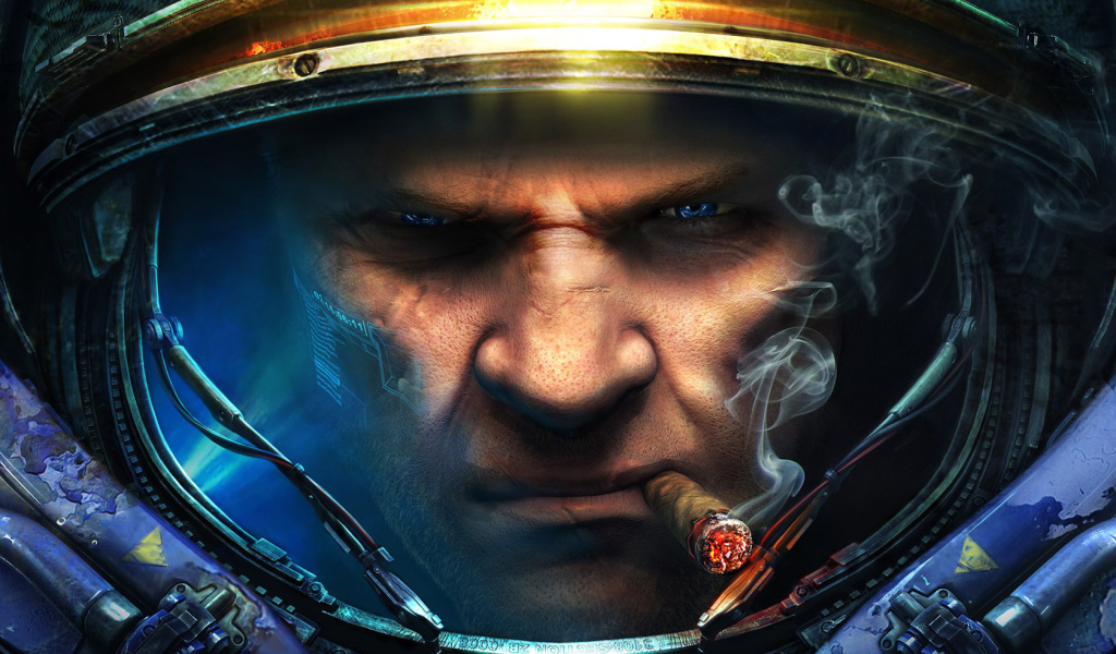Лицо Star Craft 2