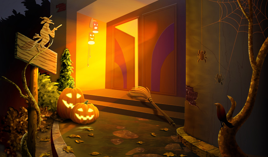 Хэллоуин / Дом ведьмы