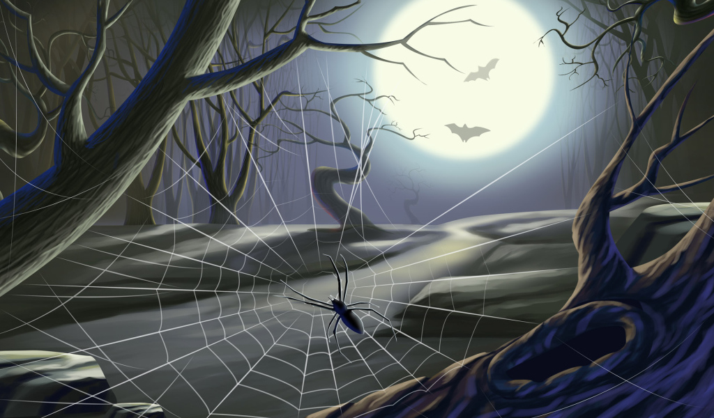 Ночь в разгар Хэллоуина