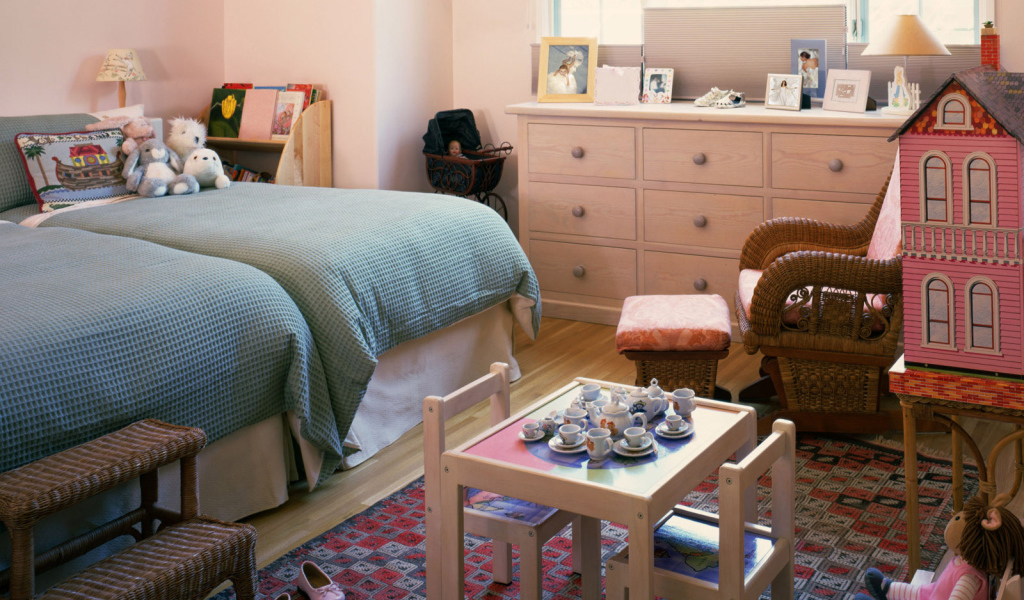 Красивый дизайн детской комнаты