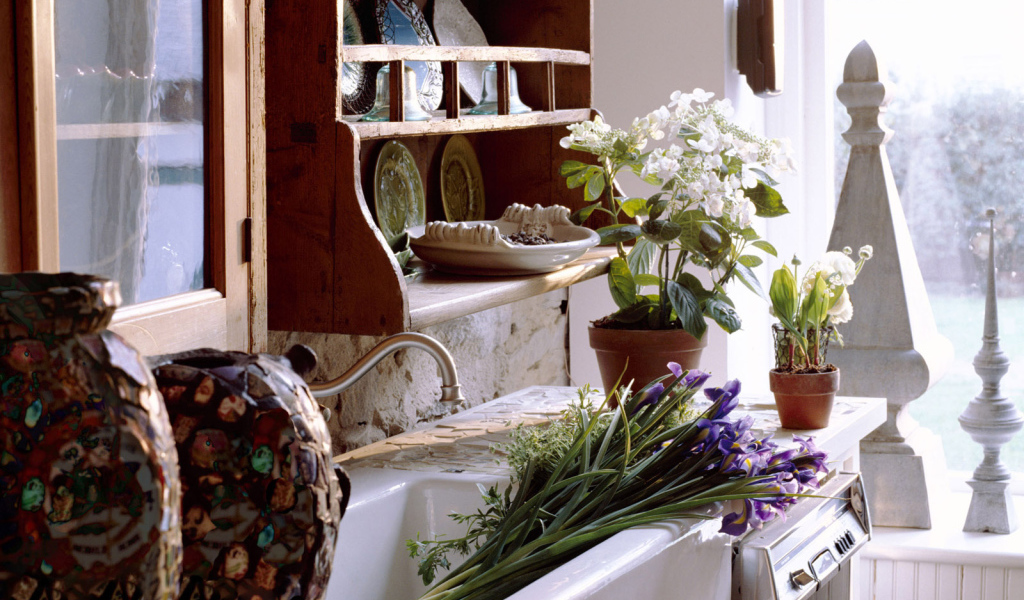 Кухня в старом стиле