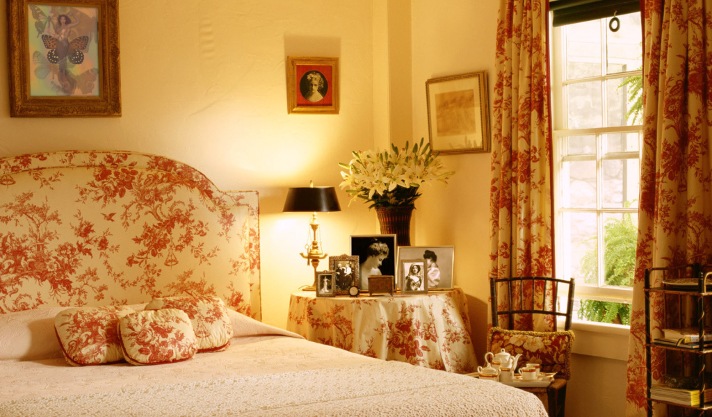 Спальня в стиле Ретро