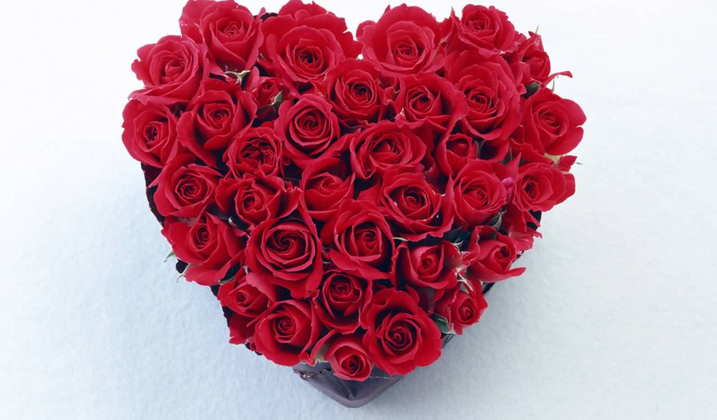 Красное сердце