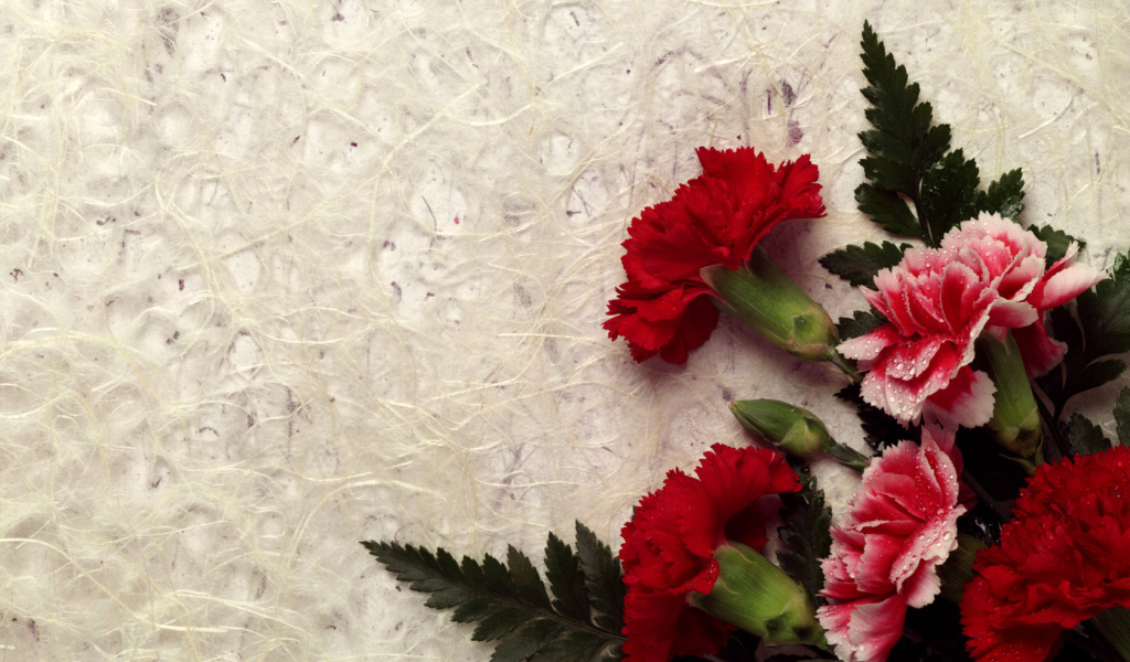 Декор Гвоздики, Цветы