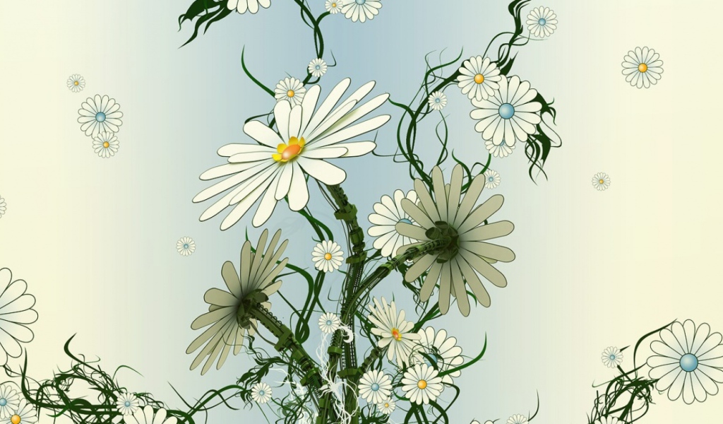 Хорошие белые цветы