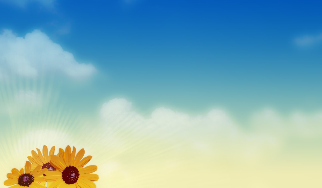 Летний цветок