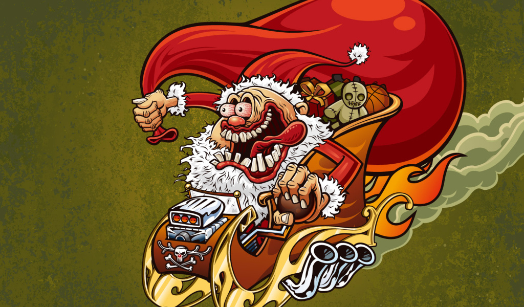 Crazy Santa Claus