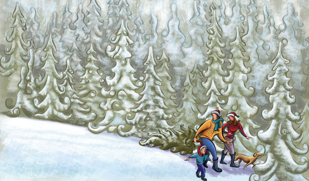 Поход за елкой