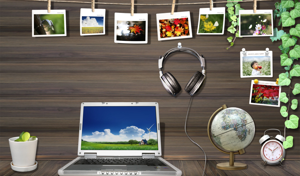 Коллаж рабочего стола