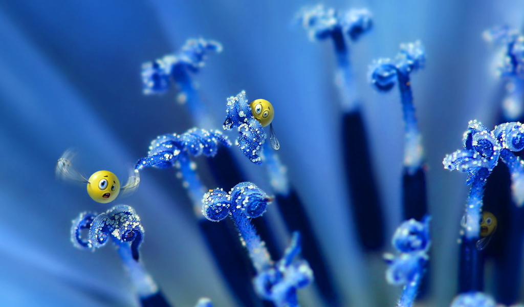 Цветочные пылинки