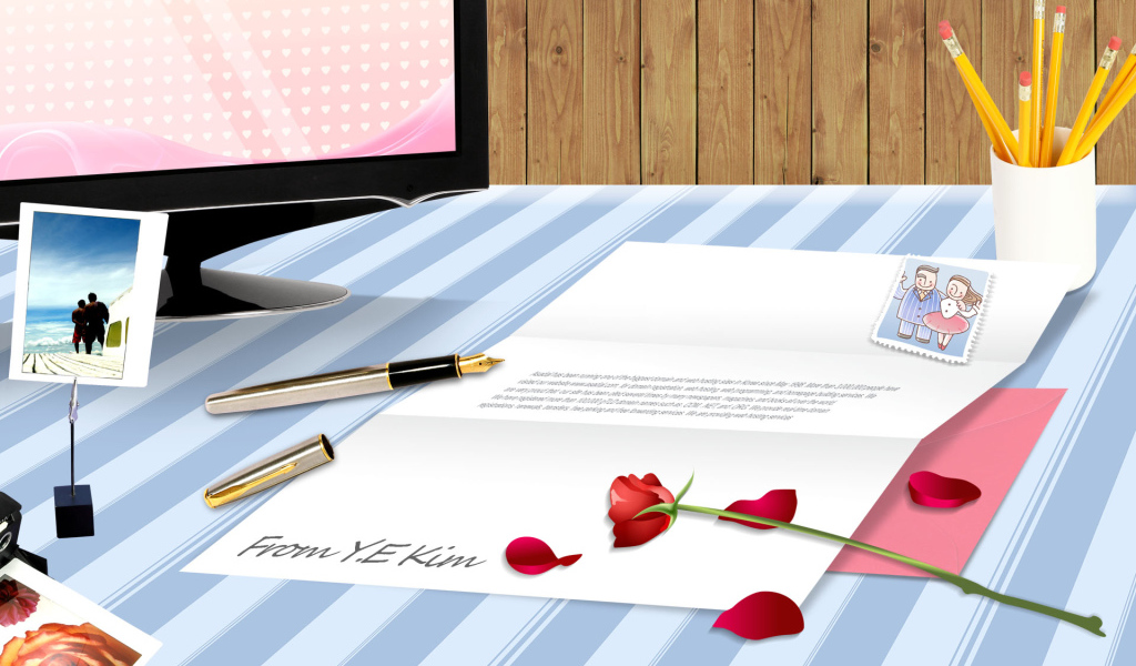 Романтический Рабочий стол