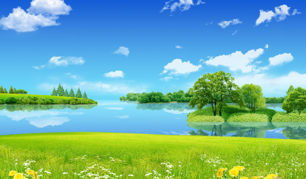 Весенний пейзаж