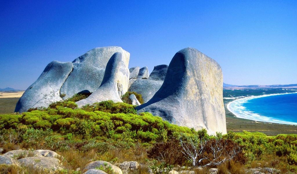 Разрушенный Гранит / Берег Cheynes / Австралия