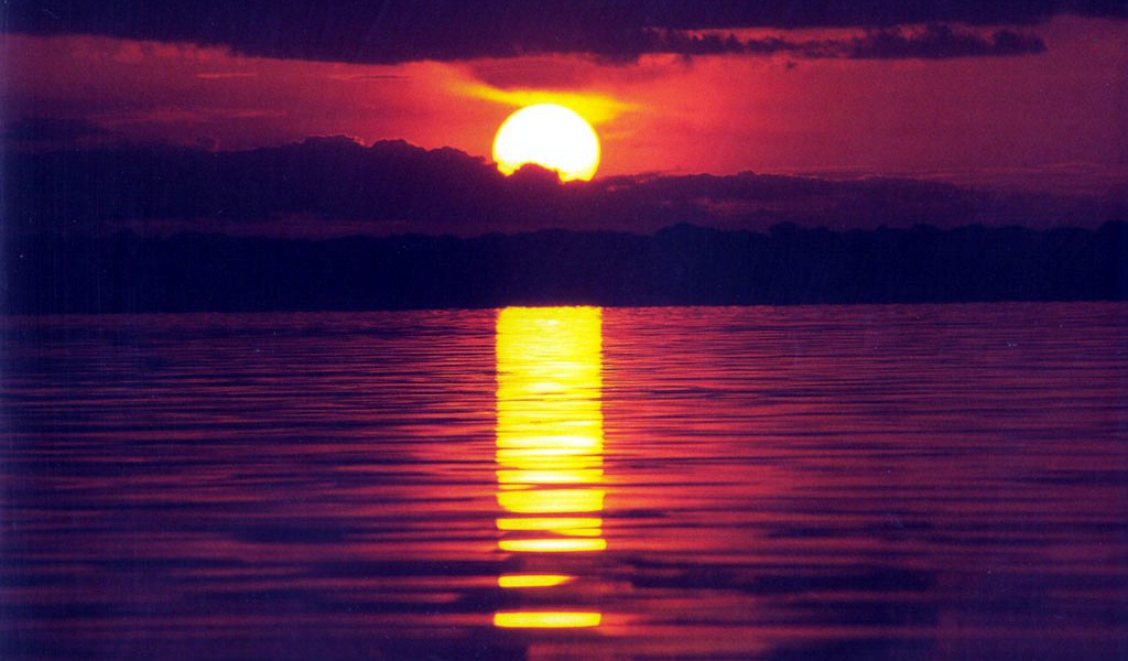 Закат в Бразилии