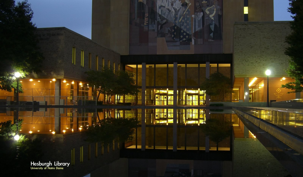 Библиотека Hesburgh Париж